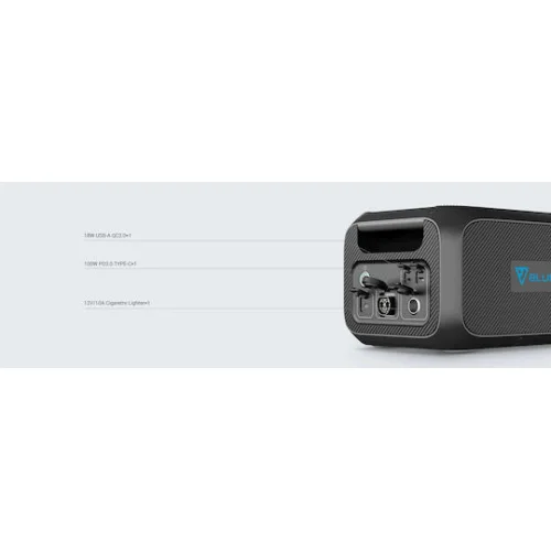 Bluetti Μπαταρία UPS με Χωρητικότητα 40Ah και Τάση 12V B230-UN-GY-BL-00