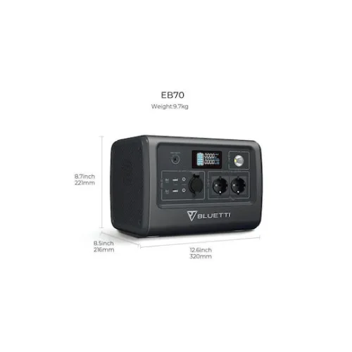 Bluetti EB70 Power Station Χωρητικότητας 716Wh
