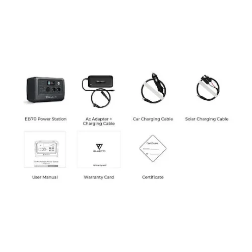 Bluetti EB70 Power Station Χωρητικότητας 716Wh