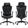 Anda Seat X-AIR Mega XL Υφασμάτινη Καρέκλα Gaming με Ρυθμιζόμενα Μπράτσα Μαύρη