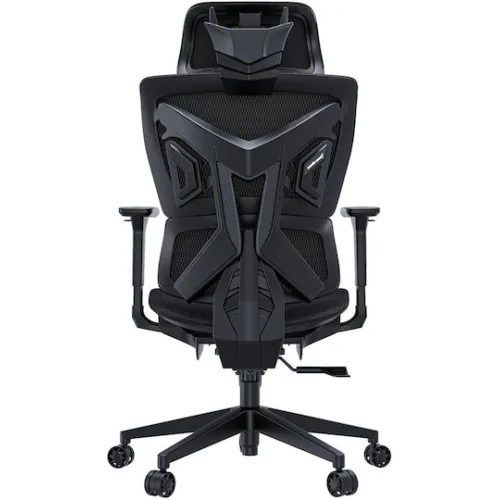 Anda Seat X-AIR Mega XL Υφασμάτινη Καρέκλα Gaming με Ρυθμιζόμενα Μπράτσα Μαύρη