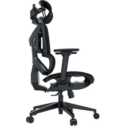 Anda Seat X-AIR Mega XL Υφασμάτινη Καρέκλα Gaming με Ρυθμιζόμενα Μπράτσα Μαύρη