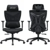 Anda Seat X-AIR Mega XL Υφασμάτινη Καρέκλα Gaming με Ρυθμιζόμενα Μπράτσα Μαύρη