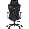 Anda Seat X-AIR Mega XL Υφασμάτινη Καρέκλα Gaming με Ρυθμιζόμενα Μπράτσα Μαύρη