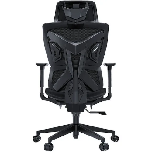 Anda Seat X-AIR Mega XL Υφασμάτινη Καρέκλα Gaming με Ρυθμιζόμενα Μπράτσα Μαύρη