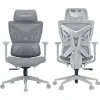 Anda Seat X-AIR Mega XL Καρέκλα Gaming με Ρυθμιζόμενα Μπράτσα Γκρι