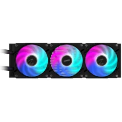 Gigabyte AORUS Waterforce II 360 Υδρόψυξη Επεξεργαστή Τριπλού Ανεμιστήρα 120mm για Socket AM4/AM5/1700/1200 με ARGB Φωτισμό