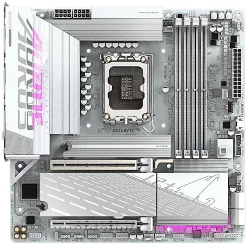 GIGABYTE MOTHERBOARD B860M AORUS ELITE WIFI6 ICE DDR5, 1851, MATX