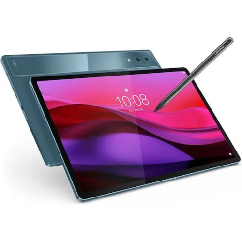 Lenovo Yoga Tab Plus 12.7" (16GB/256GB/Ελληνικό Πληκτρολόγιο και Πενάκι) Tidal Teal