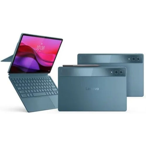 Lenovo Yoga Tab Plus 12.7" (16GB/256GB/Ελληνικό Πληκτρολόγιο και Πενάκι) Tidal Teal