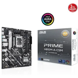 ASUS MOTHERBOARD PRIME H810M-A-CSM, DDR5, 1851, MATX