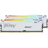 Kingston Fury Beast RGB DDR5 64GB RAM με 2x32GB Modules και Ταχύτητα 6000 για Desktop