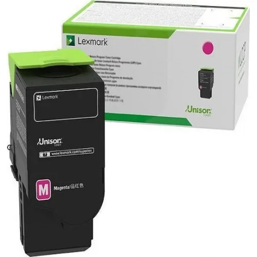 Lexmark 78C2UME Γνήσιο Toner Laser Εκτυπωτή Ματζέντα High Yield 7000 Σελίδων