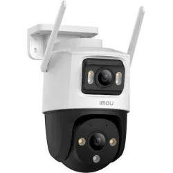 IMOU IP CAMERA CRUISER DUAL 2 10MP IPC-S7XEP-10P0W, OUTDOOR, DUAL CAMERA 5 FIXED & 5 MOTORIZED ROTATED PTZ, H.265/H.264, 8X DIGITAL ZOOM, IR 30M, WIFI, ETHERNET, MICRO SD, MIC&SPEAKER, 2-WAY TALK, BUILT IN SIREN &SPOTLIGHT, DC12V1A, 3YW.