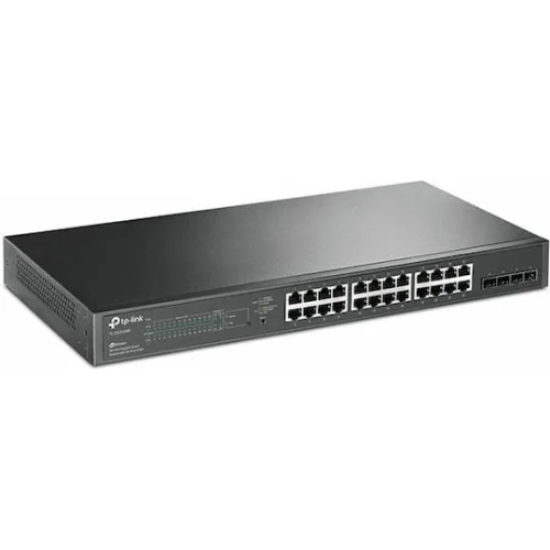 TP-LINK Omada SG2428LP v1 Managed L2 PoE+ Switch με 24 Θύρες Gigabit (1Gbps) Ethernet και 4 SFP Θύρες