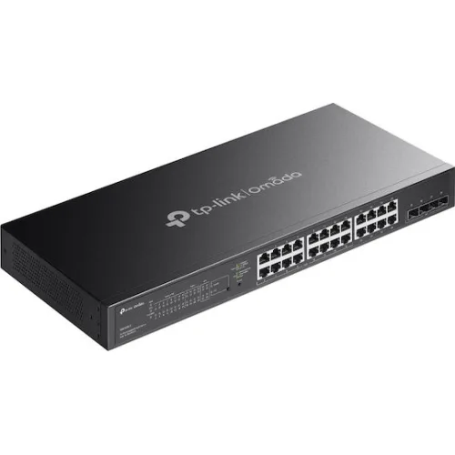 TP-LINK Omada SG2428LP v1 Managed L2 PoE+ Switch με 24 Θύρες Gigabit (1Gbps) Ethernet και 4 SFP Θύρες