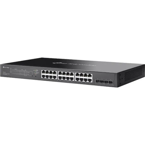 TP-LINK Omada SG2428LP v1 Managed L2 PoE+ Switch με 24 Θύρες Gigabit (1Gbps) Ethernet και 4 SFP Θύρες
