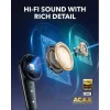 Soundcore by Anker Liberty 4 Pro In-ear Bluetooth Handsfree Ακουστικά με Αντοχή στον Ιδρώτα και Θήκη Φόρτισης Μαύρα