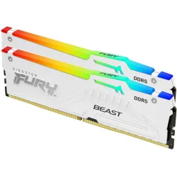Kingston Fury Beast RGB DDR5 64GB RAM με 2x32GB Modules και Ταχύτητα 5600 για Desktop