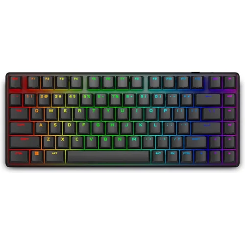 Dell Alienware Pro Ασύρματο Gaming Μηχανικό Πληκτρολόγιο 75% με Custom διακόπτες και RGB φωτισμό (Αγγλικό US) Dark Side of the Moon