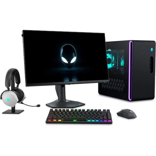 Dell Alienware Pro Ασύρματο Gaming Μηχανικό Πληκτρολόγιο 75% με Custom διακόπτες και RGB φωτισμό (Αγγλικό US) Dark Side of the Moon