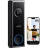 Eufy C31 Ασύρματο Κουδούνι Πόρτας Wi-Fi Συμβατό με Alexa και Google Home Μαύρο