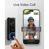 Eufy C31 Ασύρματο Κουδούνι Πόρτας Wi-Fi Συμβατό με Alexa και Google Home Μαύρο
