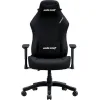 Anda Seat Luna Large Υφασμάτινη Καρέκλα Gaming με Ρυθμιζόμενα Μπράτσα Μαύρη