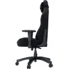 Anda Seat Luna Large Υφασμάτινη Καρέκλα Gaming με Ρυθμιζόμενα Μπράτσα Μαύρη