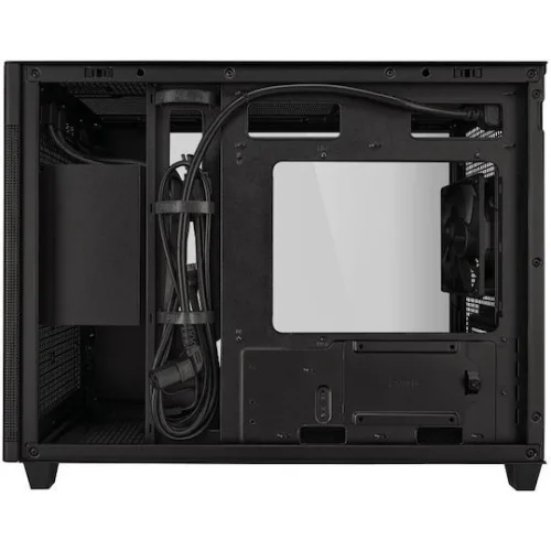 Asus Prime AP201 TG Gaming Micro Tower Κουτί Υπολογιστή με Πλαϊνό Παράθυρο Black