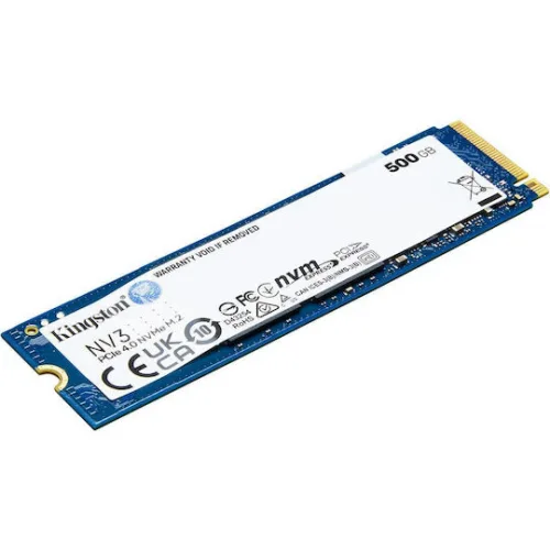 Kingston Nv3 SSD 500GB M.2 NVMe PCI Express 4.0