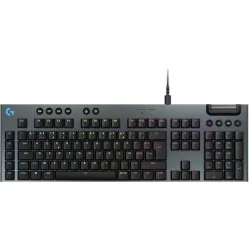 Logitech G915 X Gaming Μηχανικό Πληκτρολόγιο με GL Tactile διακόπτες και RGB φωτισμό (Αγγλικό US)