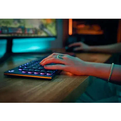 Logitech G915 X Gaming Μηχανικό Πληκτρολόγιο με GL Tactile διακόπτες και RGB φωτισμό (Αγγλικό US)
