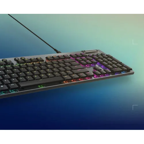 Logitech G915 X Gaming Μηχανικό Πληκτρολόγιο με GL Tactile διακόπτες και RGB φωτισμό (Αγγλικό US)