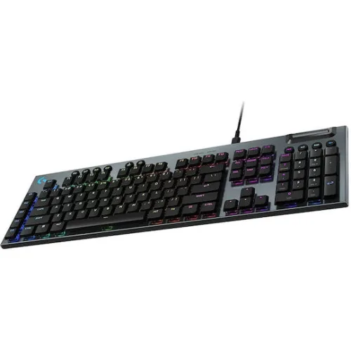Logitech G915 X Gaming Μηχανικό Πληκτρολόγιο με GL Tactile διακόπτες και RGB φωτισμό (Αγγλικό US)