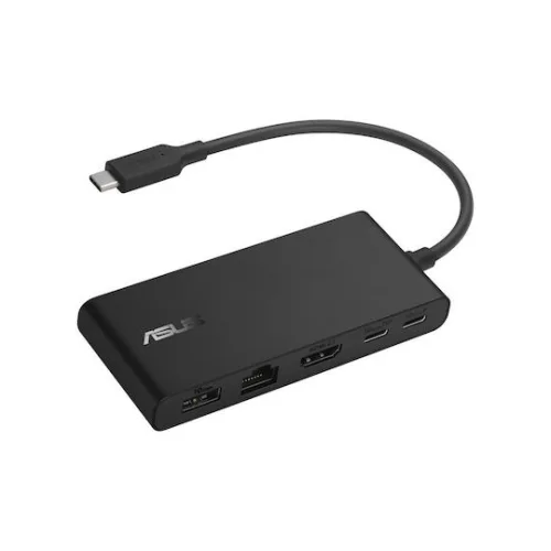 Asus DC201 USB-C Docking Station με HDMI 4K PD Ethernet Μαύρο