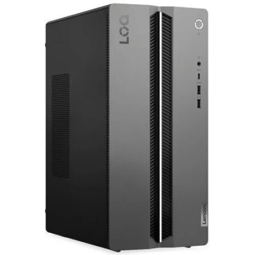Lenovo LOQ Tower 17IAX10 Gaming Desktop PC (Ultra 7-255HX/32GB DDR4/1.0TB SSD/W11 Home) Luna GreyandRaven Black