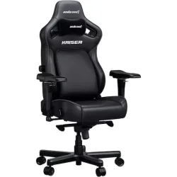 Anda Seat Kaiser 4 XL 6D Armrest Καρέκλα Gaming Δερματίνης με Ρυθμιζόμενα Μπράτσα Μαύρη