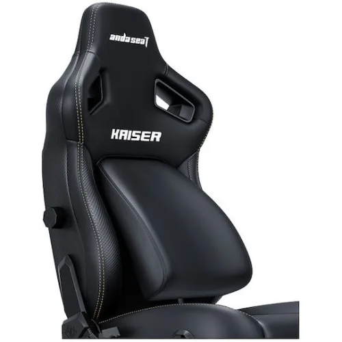 Anda Seat Kaiser 4 XL 6D Armrest Καρέκλα Gaming Δερματίνης με Ρυθμιζόμενα Μπράτσα Μαύρη