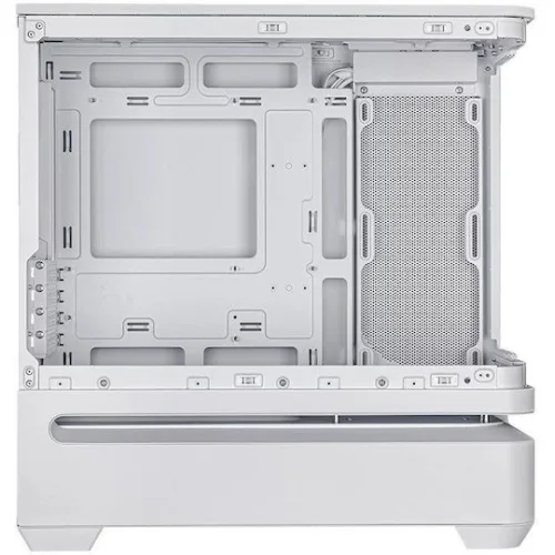 Asus Prime AP202 Gaming Mini Tower Κουτί Υπολογιστή με Πλαϊνό Παράθυρο και ARGB Φωτισμό Λευκό