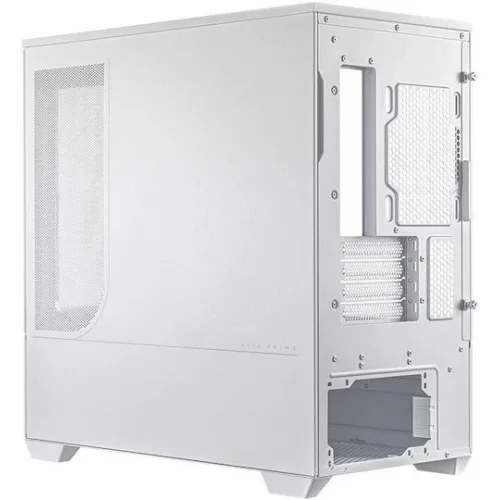 Asus Prime AP202 Gaming Mini Tower Κουτί Υπολογιστή με Πλαϊνό Παράθυρο και ARGB Φωτισμό Λευκό