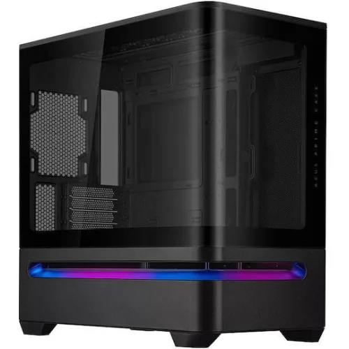 Asus Prime AP202 Midi Tower Κουτί Υπολογιστή Μαύρο
