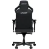 Anda Seat Kaiser-4 V2 XL Υφασμάτινη Καρέκλα Gaming με Ρυθμιζόμενα Μπράτσα Μαύρη
