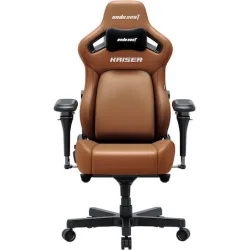 Anda Seat Kaiser-4 V2 XL Καρέκλα Gaming Δερματίνης με Ρυθμιζόμενα Μπράτσα Καφέ