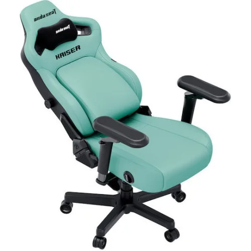 Anda Seat Kaiser-4 V2 XL Καρέκλα Gaming Δερματίνης με Ρυθμιζόμενα Μπράτσα Πράσινη