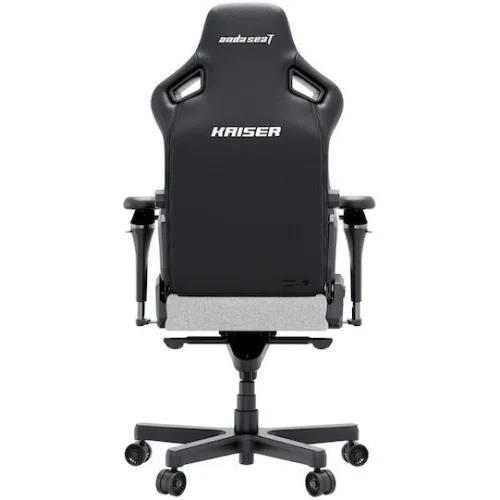 Anda Seat Kaiser-4 V2 XL Υφασμάτινη Καρέκλα Gaming με Ρυθμιζόμενα Μπράτσα Γκρι