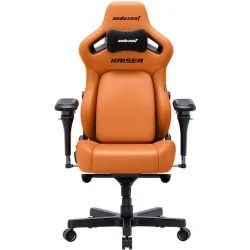 Anda Seat Kaiser-4 V2 XL Καρέκλα Gaming Δερματίνης με Ρυθμιζόμενα Μπράτσα Πορτοκαλί
