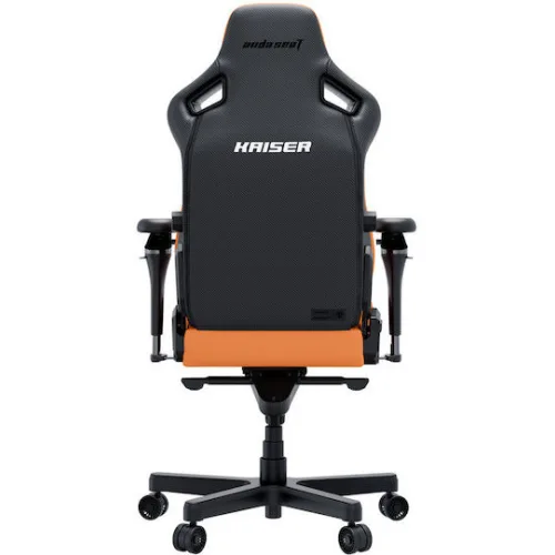 Anda Seat Kaiser-4 V2 XL Καρέκλα Gaming Δερματίνης με Ρυθμιζόμενα Μπράτσα Πορτοκαλί