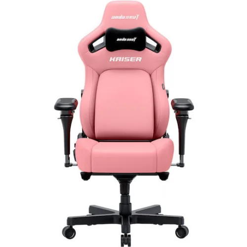 Anda Seat Kaiser-4 V2 XL Καρέκλα Gaming Δερματίνης με Ρυθμιζόμενα Μπράτσα Ροζ