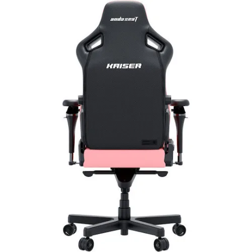 Anda Seat Kaiser-4 V2 XL Καρέκλα Gaming Δερματίνης με Ρυθμιζόμενα Μπράτσα Ροζ